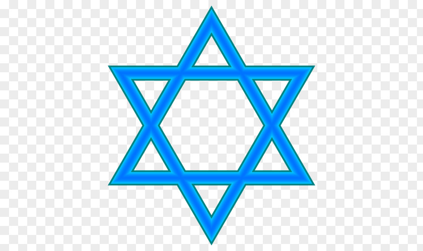 The Star Of David Judaism Symbol Clip Art PNG
