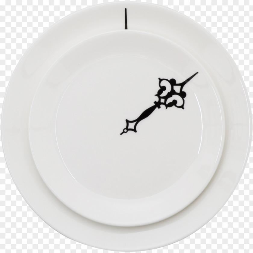 White Plate Lunch Brunch Dinner Time PNG