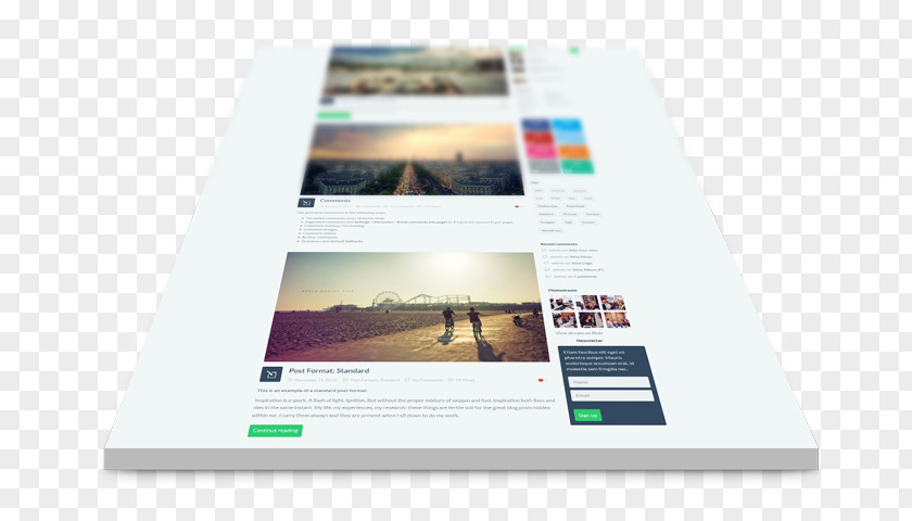 WordPress Internet Medios SRL Responsive Web Design Theme PNG