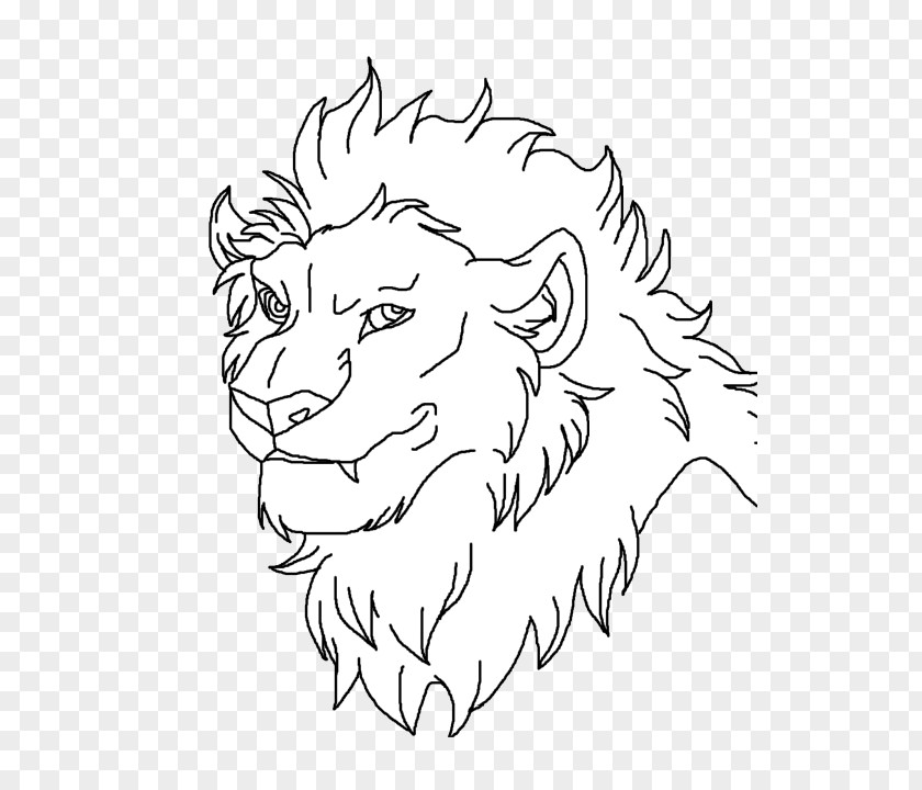 Fictional Character Smile Lion Drawing PNG