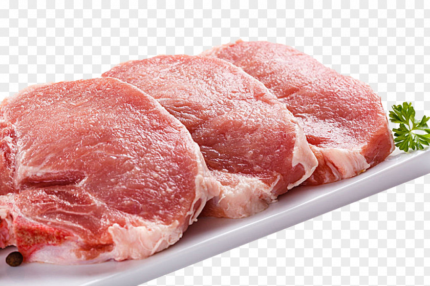 Meat Chop Domestic Pig Schnitzel Pork PNG