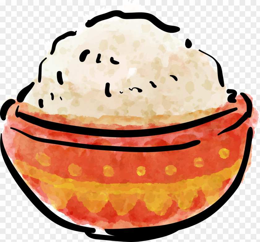 Painted Flour Vector Nasi Campur Cooked Rice PNG