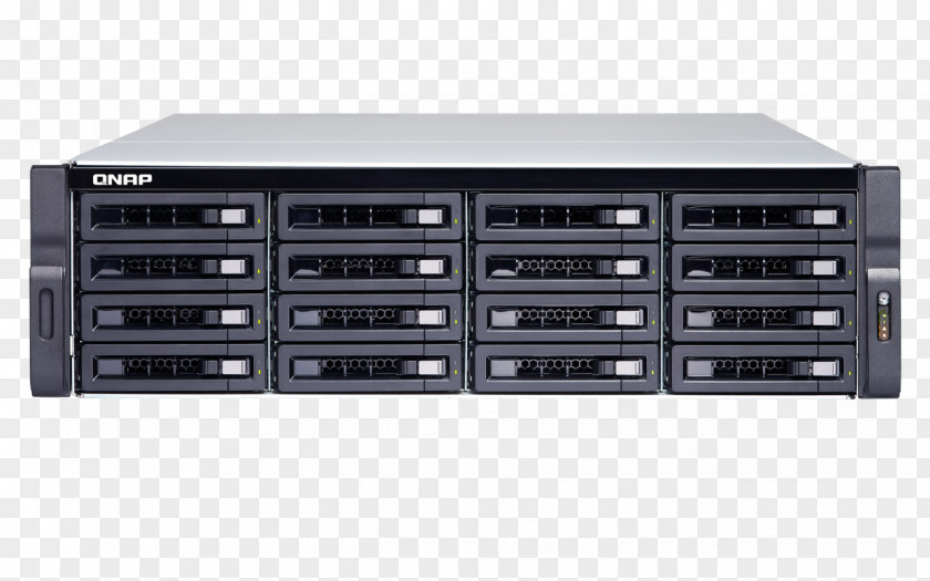 QNAP TDS-16489U 16-Bay NAS Enclosure Network Storage Systems TDS-16489-SA1 Systems, Inc. Serial Attached SCSI PNG