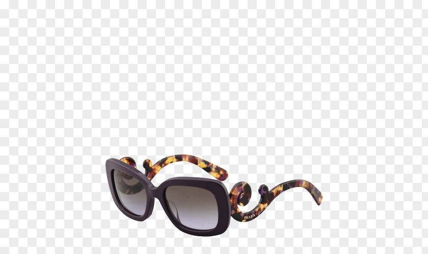 Retro Pattern Temple Glasses Goggles Sunglasses Prada Fashion PNG