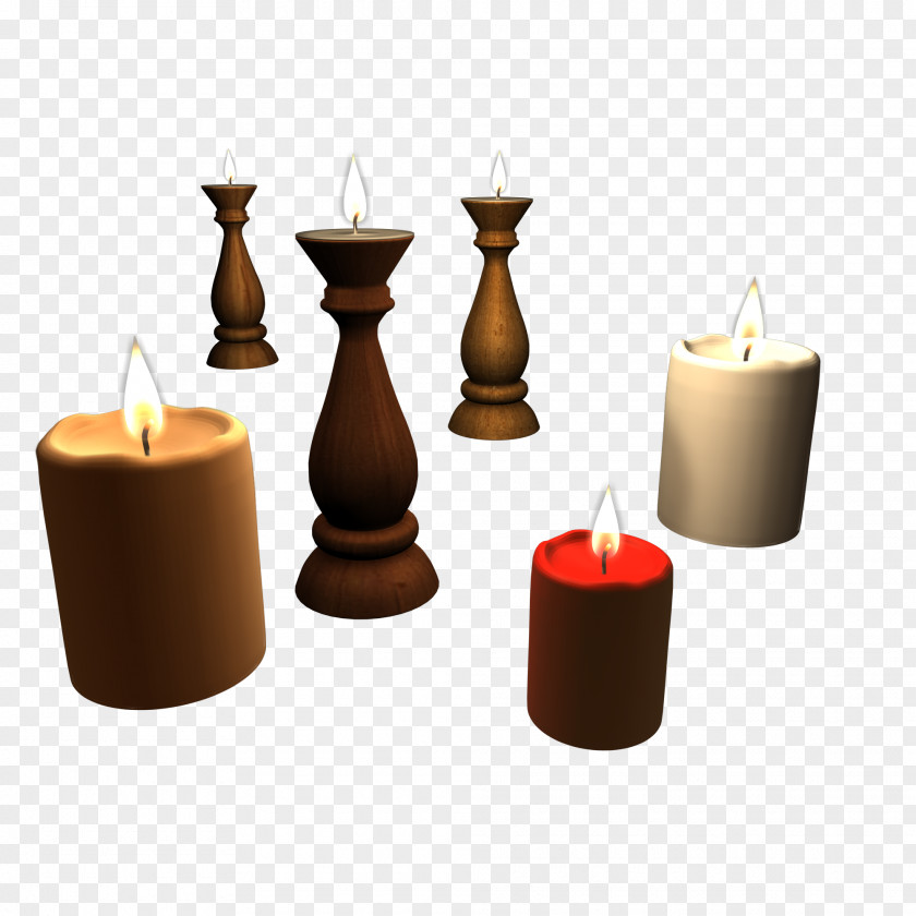 Various Candle Lamp Lighting Electric Light PNG