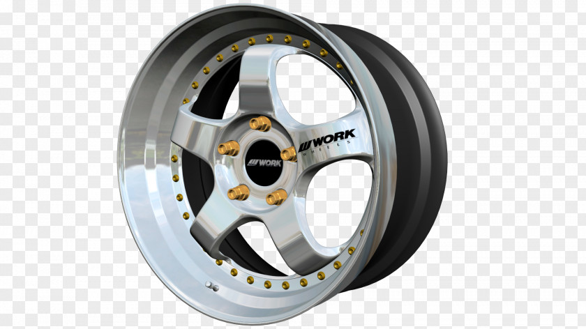 Car Alloy Wheel Rim Tire Spoke PNG