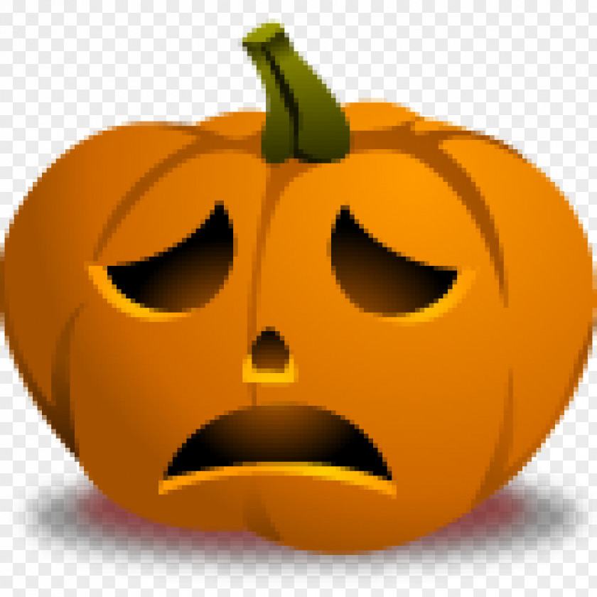 Halloween Jack-o'-lantern Pumpkin Face Sadness Clip Art PNG
