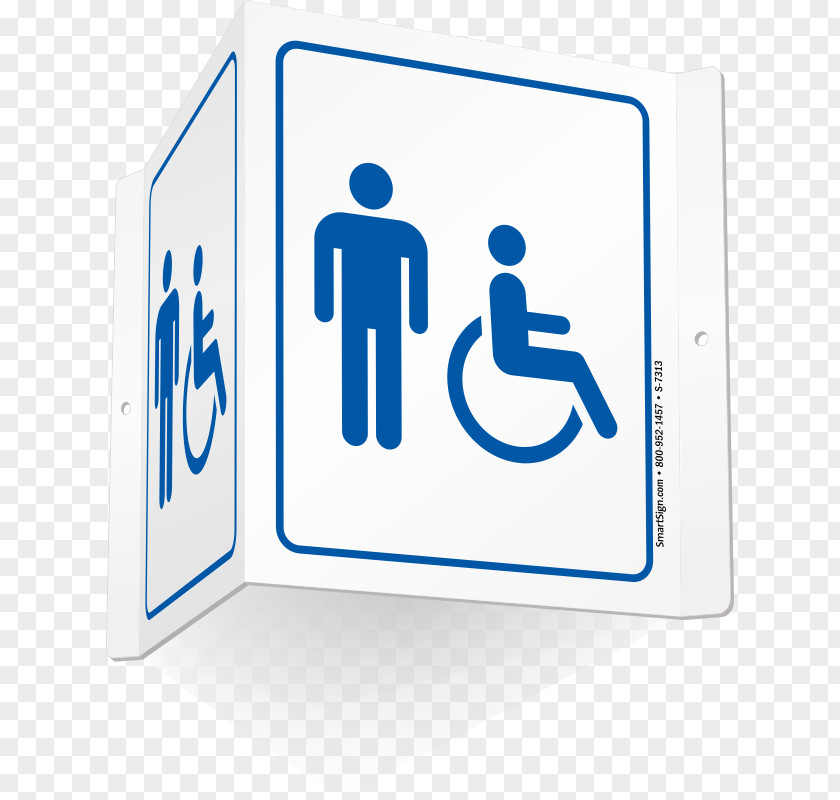 Men Bathroom Sign Disability Unisex Public Toilet PNG