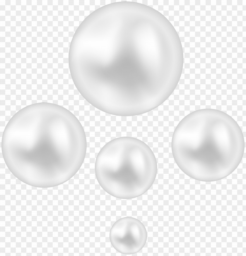Pearls Transparent Clip Art Image Pearl Black And White Material Body Piercing Jewellery PNG