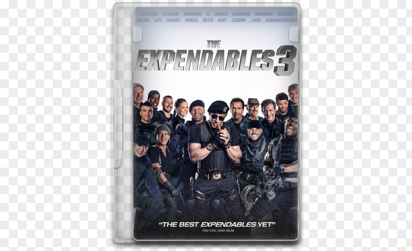 Conrad Stonebanks The Expendables 3 DVD Film PNG