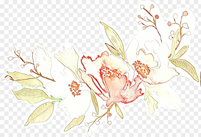 Flowering Plant Watercolor Paint Flower Clip Art PNG
