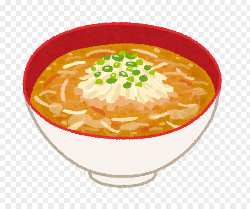 Hot Chicken Flavor Ramen Miso Soup Menma Instant Noodle PNG