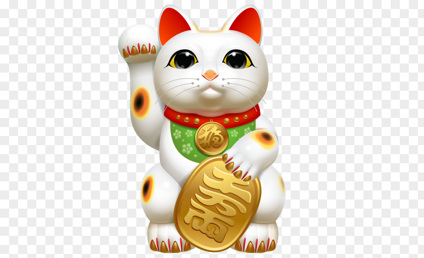 Lucky Cat Maneki-neko Luck PNG