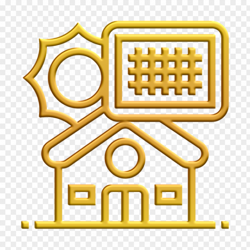 Power Icon Solar Panel Architecture PNG