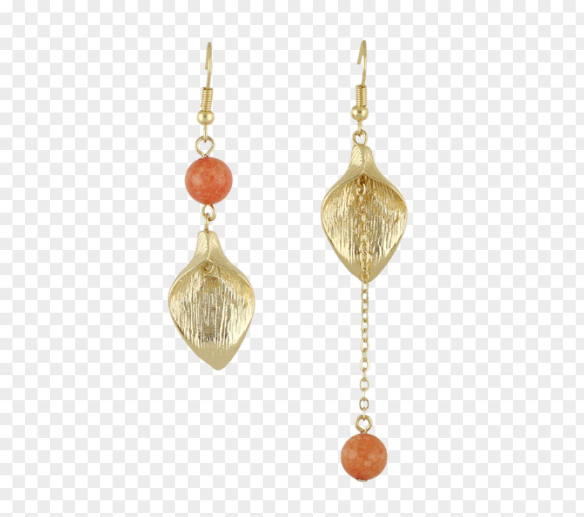 Gemstone Earring Jewellery Imitation Pearl Gold PNG