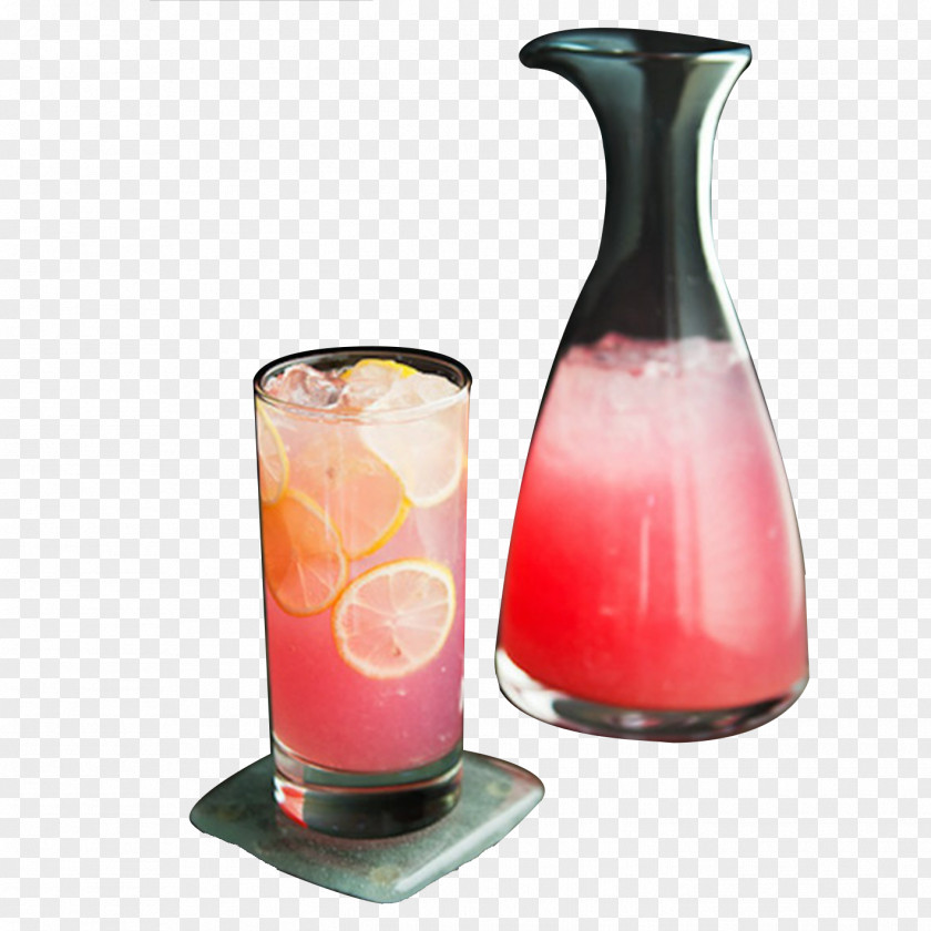 Lavender Lemonade Water PNG