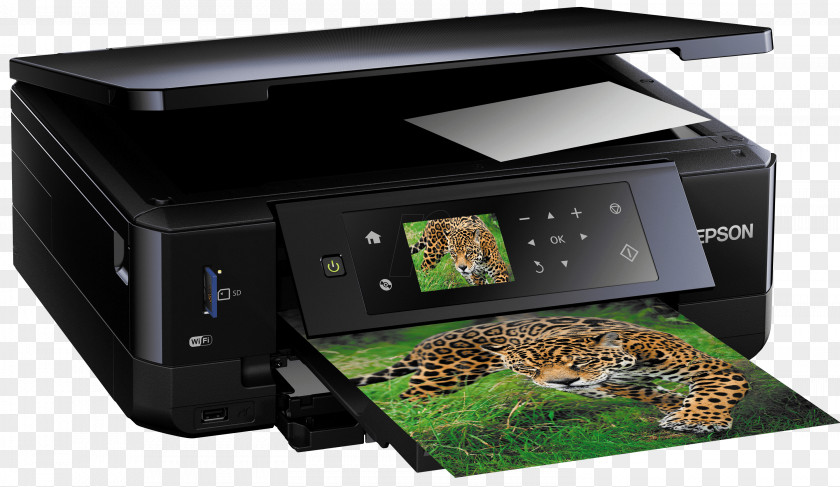 Multifunction Multi-function Printer Epson Inkjet Printing PNG