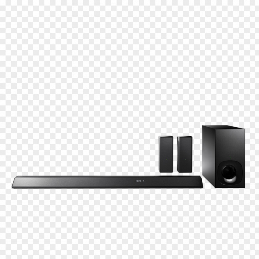 Sony Soundbar Home Theater Systems HT-RT5 5.1 Surround Sound PNG