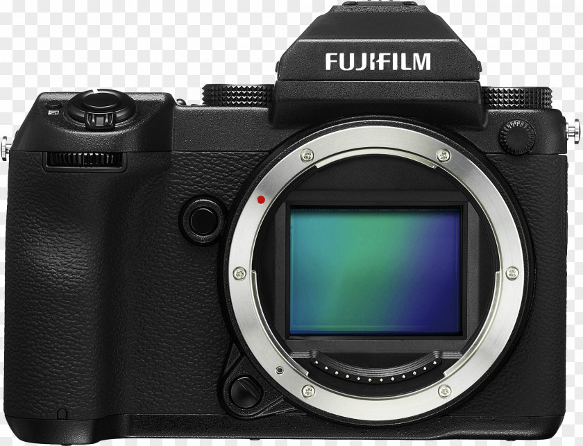 Camera Fujifilm GFX 50S Medium Format Mirrorless Interchangeable-lens PNG