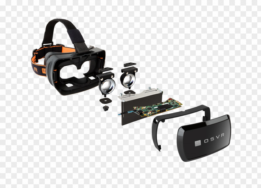 GOGGLES Open Source Virtual Reality Headset Oculus Rift Head-mounted Display PNG