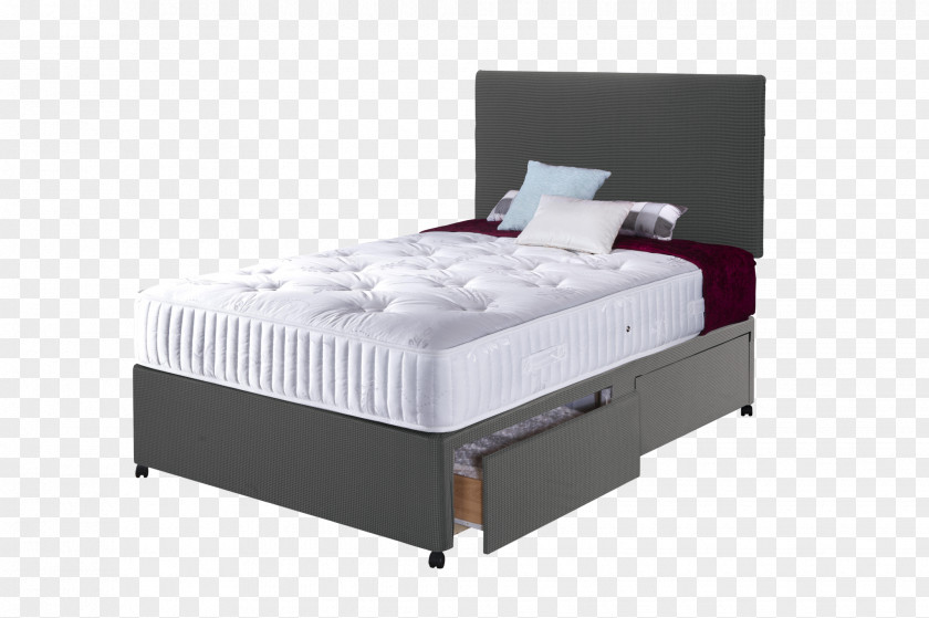 Mattress Bed Frame Box-spring Divan PNG