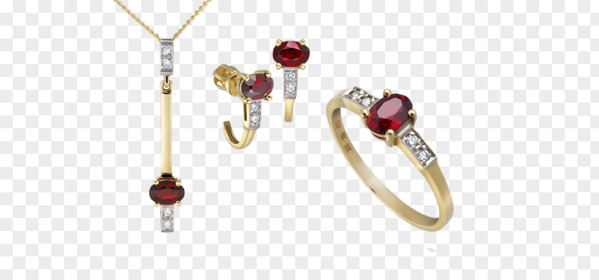 Ruby Jewellery Earring PNG