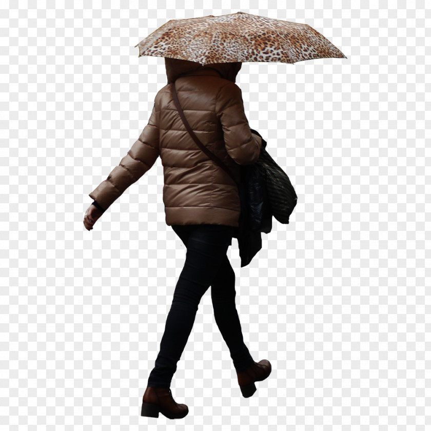 Umbrella Woman Child Silhouette PNG