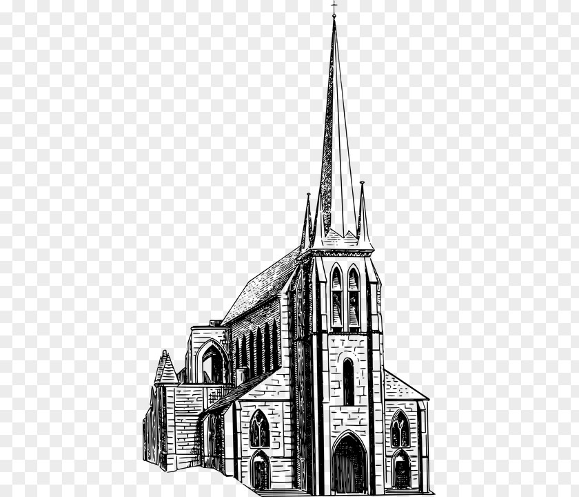 Church Christian Gothic Architecture Clip Art PNG