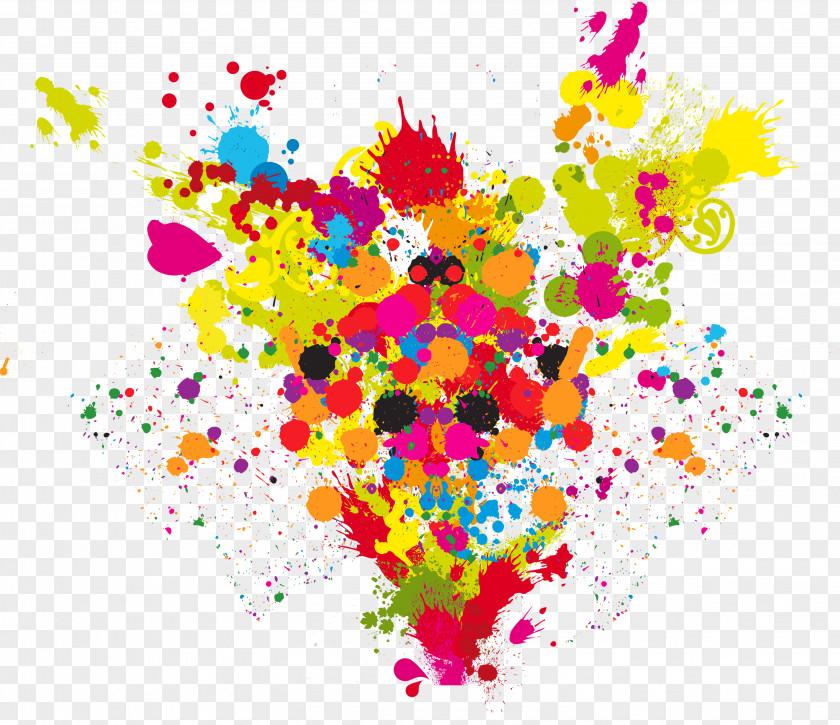 Colours Transparent Holi Happiness Wish Love New Year PNG