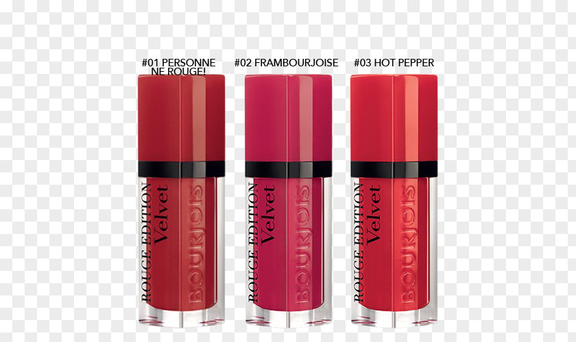 Lipstick Bourjois Rouge Edition Velvet Color PNG