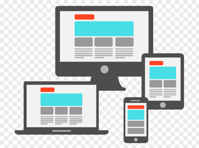 Website Responsive Web Design User Interface Usability Experience PNG