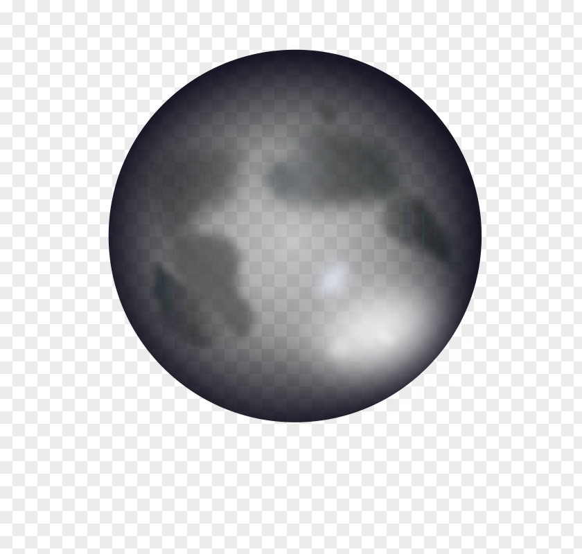 Moon Sphere Close-up Clip Art PNG