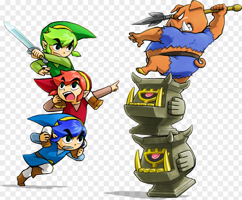 The Legend Of Zelda Zelda: Tri Force Heroes Breath Wild Four Swords Adventures Link Video Game PNG
