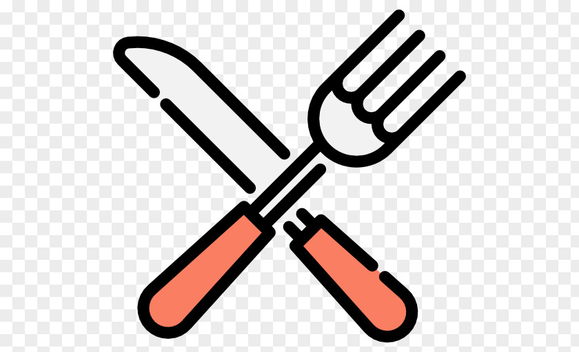 A Knife And Fork Cutlery Kitchen Utensil Icon PNG