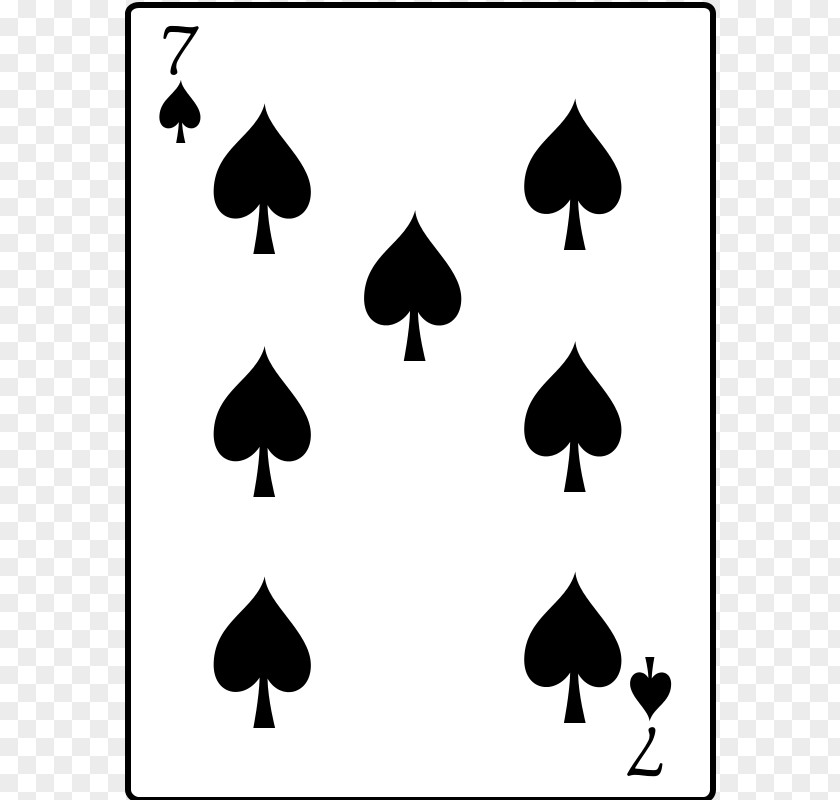 Spades Playing Card Huit De Pique Clip Art PNG