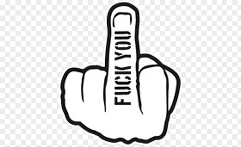 Symbol The Finger Fuck Image Vector Graphics PNG
