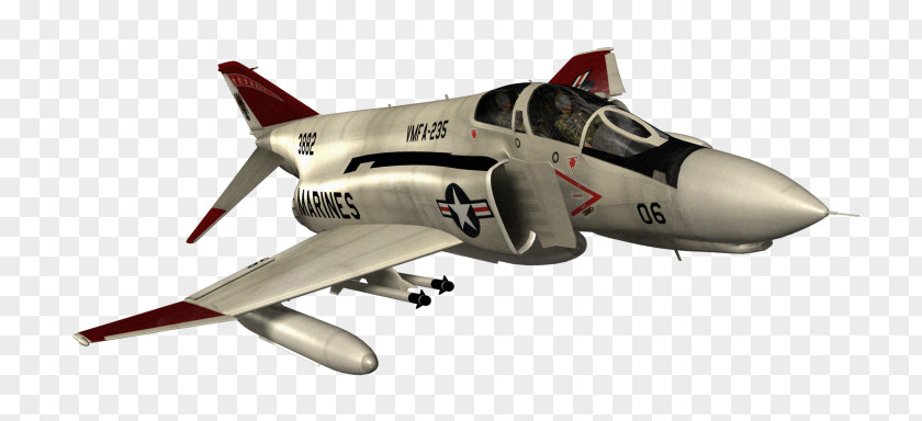 Airplane McDonnell Douglas F-4 Phantom II Fighter Aircraft Clip Art PNG