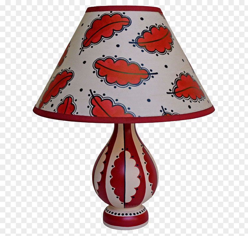 Hand-painted Cards Lamp Shades Light Fixture Lighting PNG