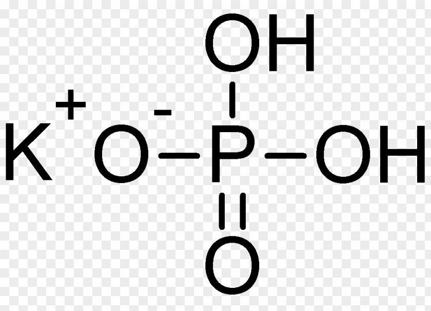 Monopotassium Phosphate Chemical Formula PNG