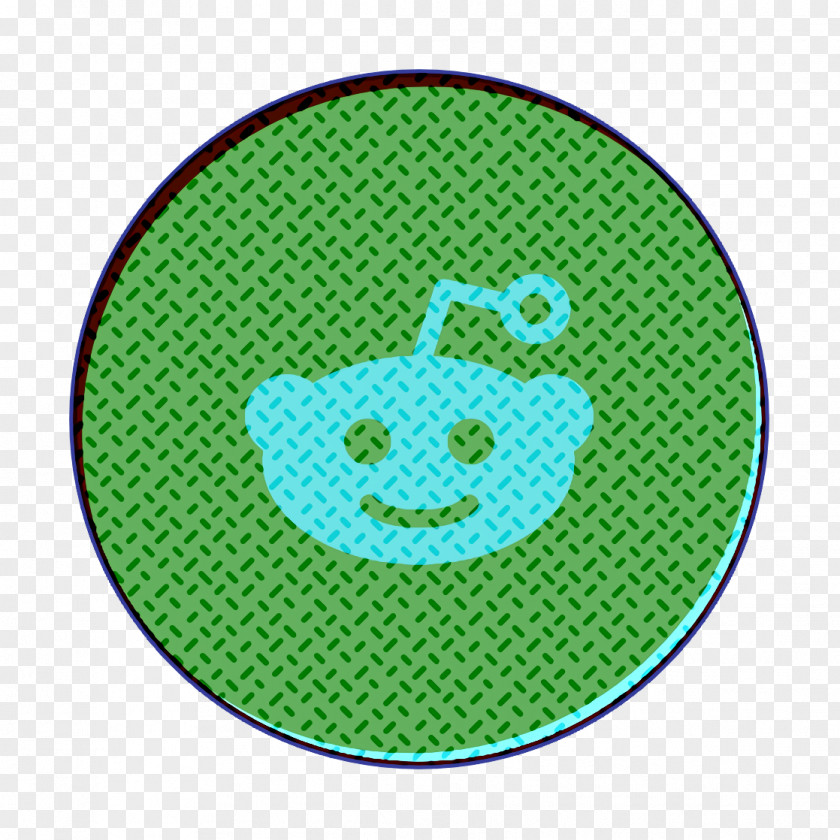 Cartoon Smile Reddit Icon Social PNG