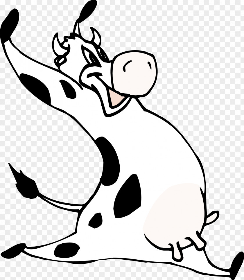Cow Vector Holstein Friesian Cattle Dance Clip Art PNG