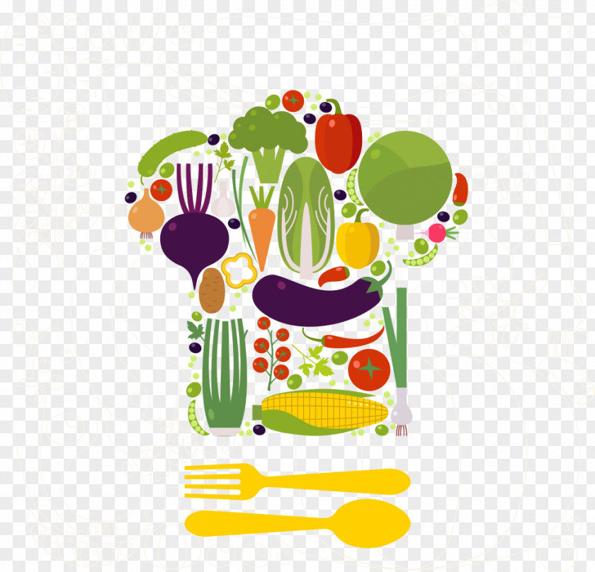 Creative Chef Hat Vector Vegetables Dining Room School C.E.I.P. Costa Teguise Educacixf3n Infantil Asociacixf3n De Madres Y Padres Alumnos PNG
