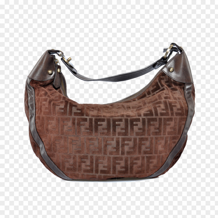 Fendi Bag Female Models Hobo Leather PNG