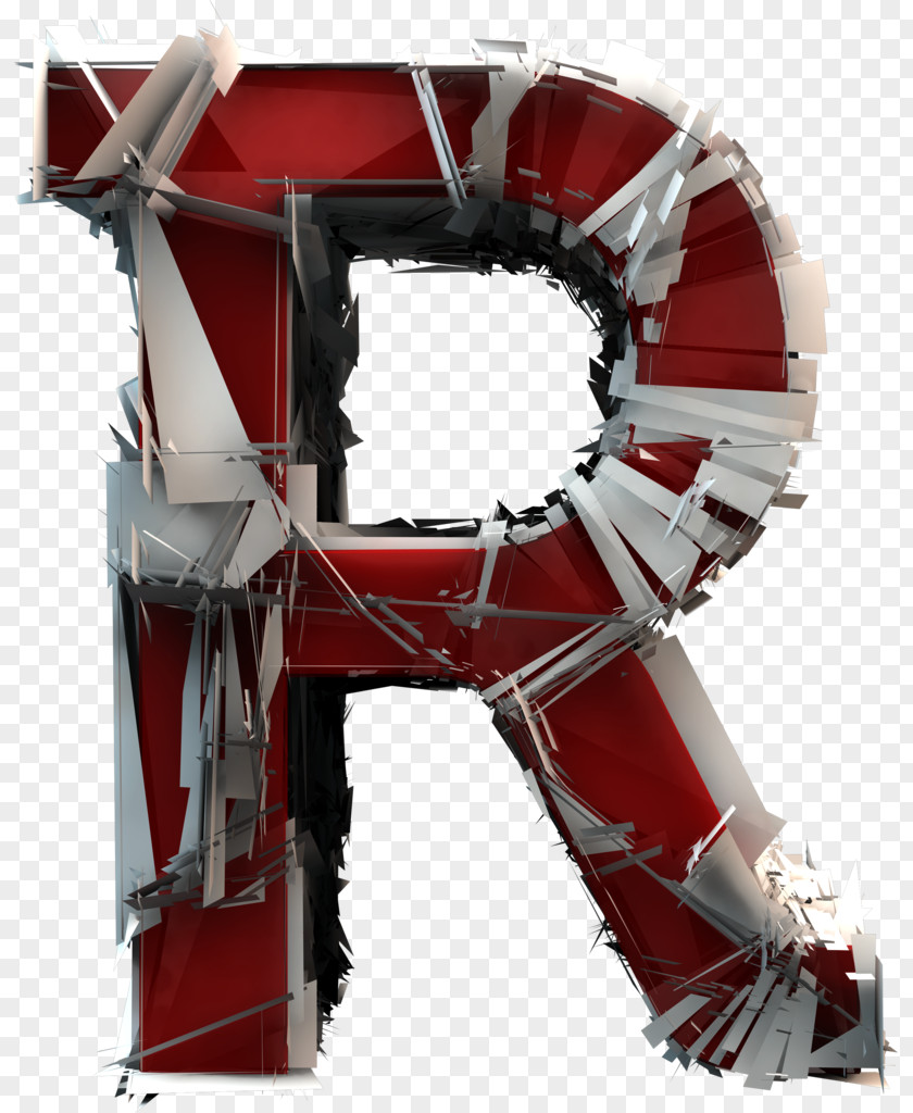 Letter Typeface Three-dimensional Space 3D Computer Graphics PNG