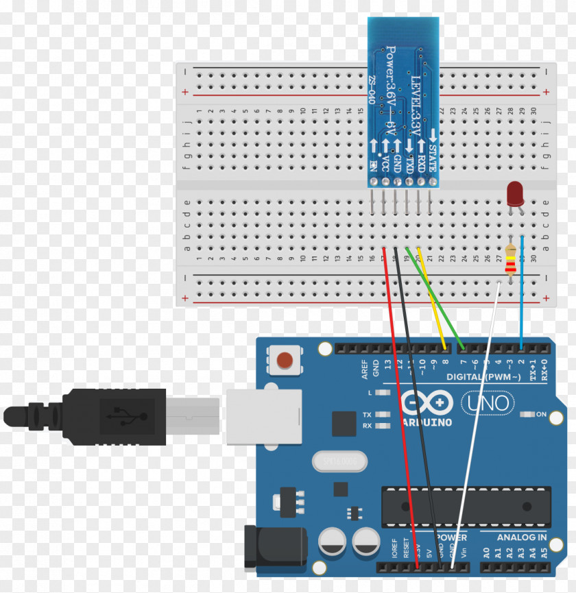 Mobile Bluetooth Arduino Sensor Light-emitting Diode Electronic Circuit Input/output PNG