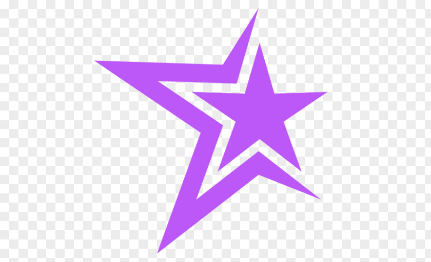 Symbol Star Purple Violet Logo PNG