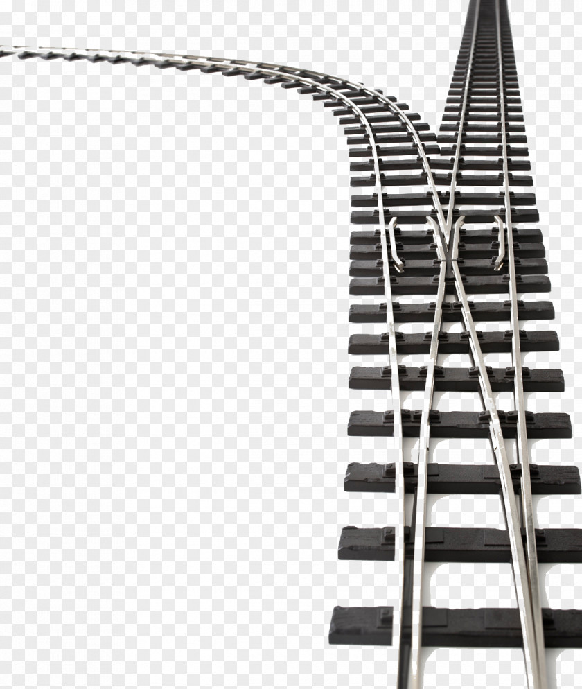Train Tracks Rail Transport Track PNG