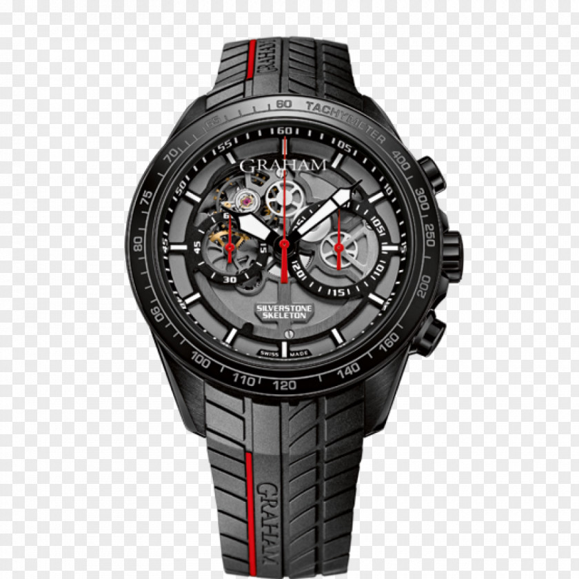 Watch Chronograph Skeleton Replica Dial PNG