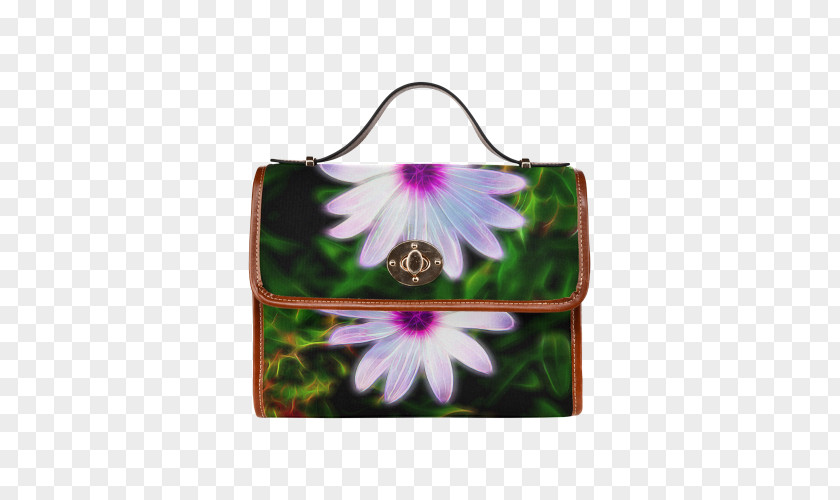 Waterproof Flower Handbag Laptop Messenger Bags PNG