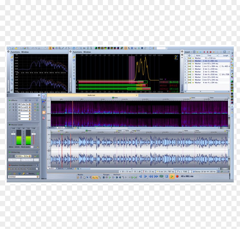 WaveLab Steinberg Cubase Audio Editing Software Computer PNG